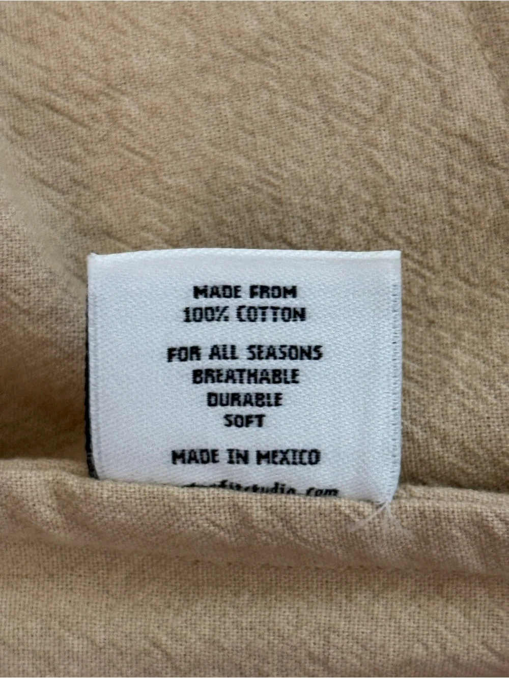 NWT Tan Drawstring Casual Cotton Summer Pants S